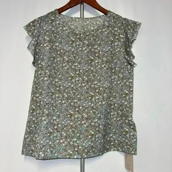 NWT! Emery Rose Floral Blouse - Size S - for Woman - Picture 1 of 11
